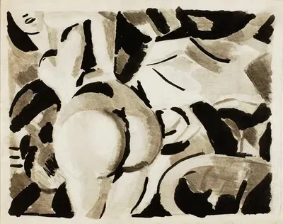 Nude Woman, Back View by Carl Newman — digital art print download