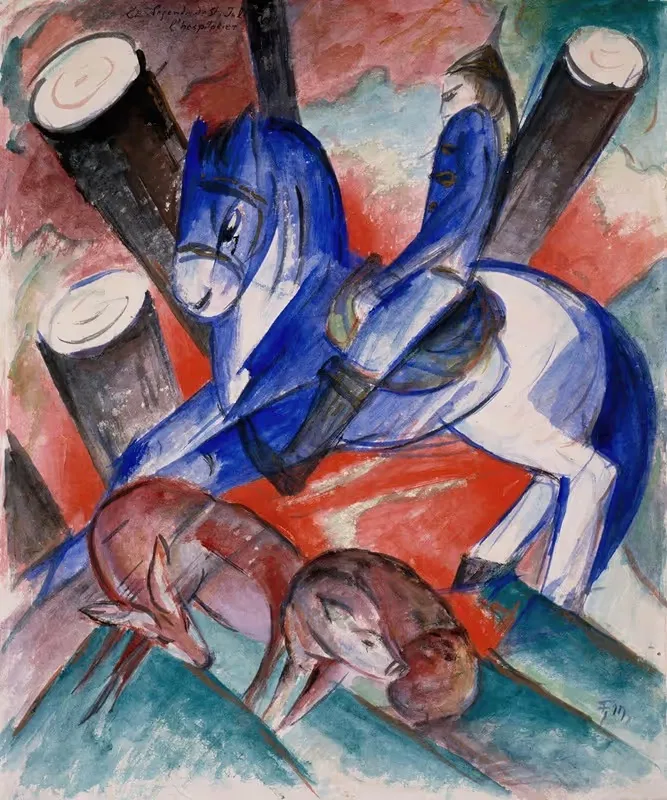 St. Julian the Hospitaler — Franz Marc
