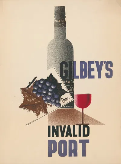 Gilbey's invalid port. D 174 by Edward McKnight Kauffer, 1933 — digital art print download