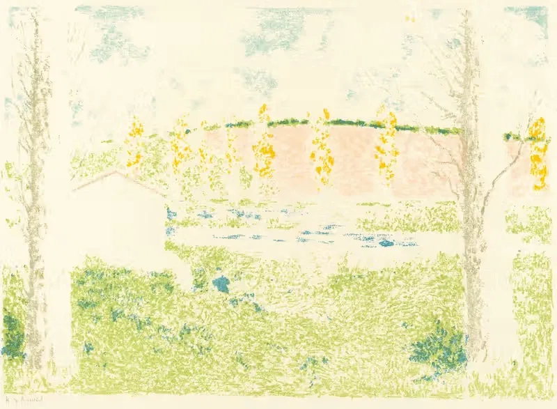 Landscape with a House (Paysage avec maison) — Ker-Xavier Roussel
