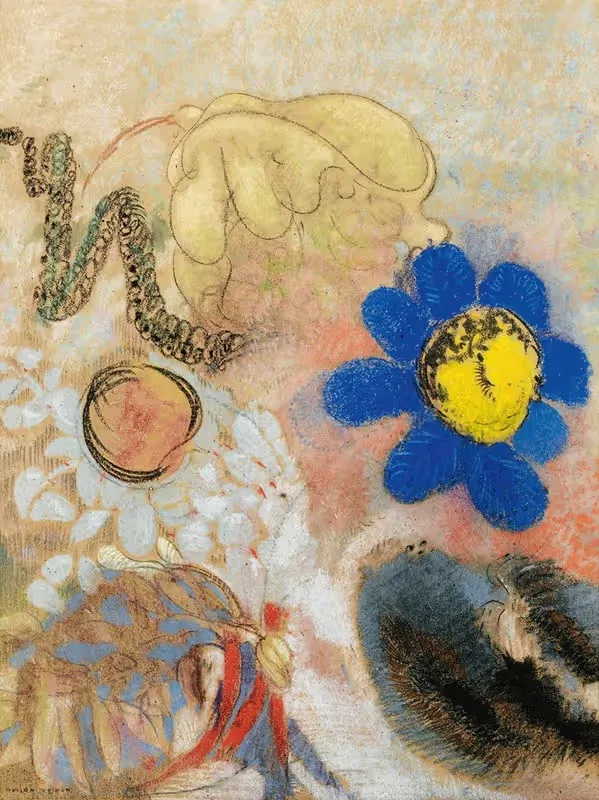 Flore Sous Marine by Odilon Redon — digital art print download