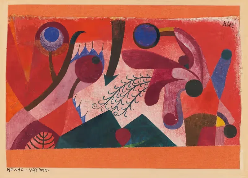 Ядовитые ягоды by Поль Клее, 1920 — digital art print download