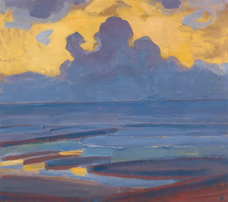 By the Sea by Piet Mondrian, 1909 — digital art print download