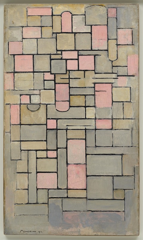 Композиция 8 by Пит Мондриан, 1914 — digital art print download