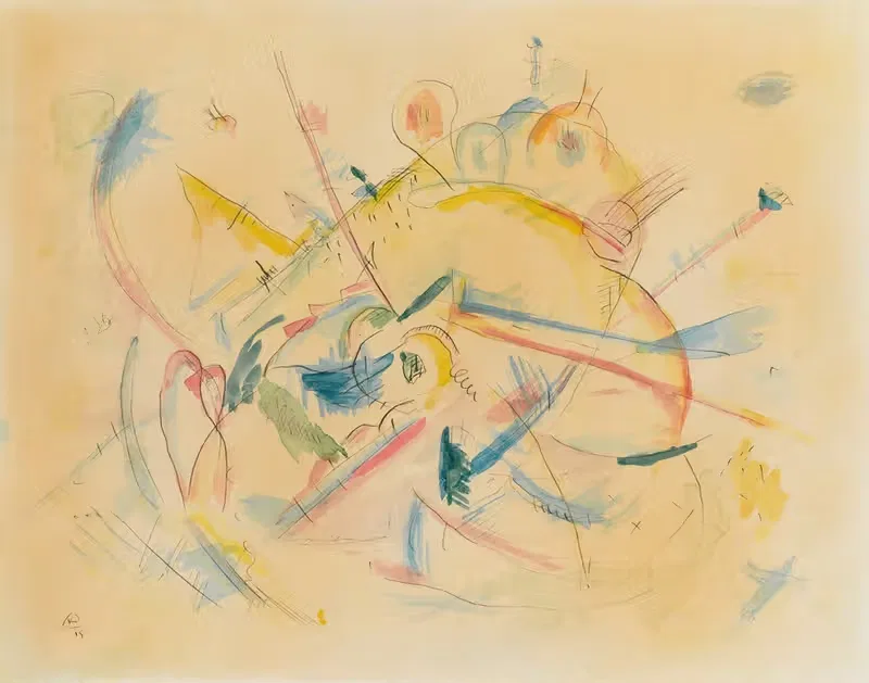 Ohne Titel (Untitled) by Wassily Kandinsky, 1915 — digital art print download