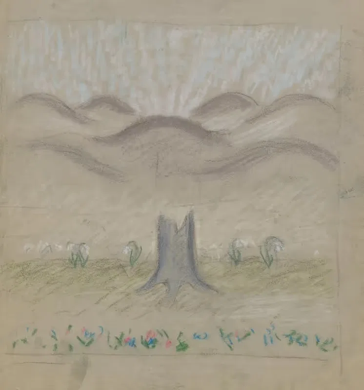 Snowdrops in a Glade by Arnold Peter Weisz-Kubínčan, 1925–1944 — digital art print download