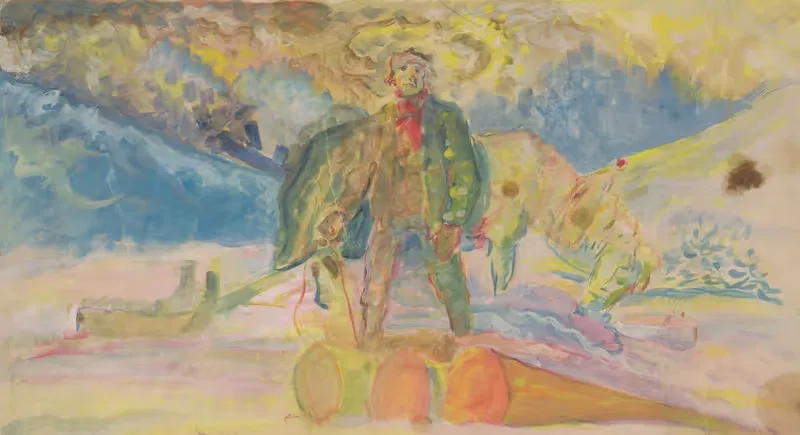 Уборка древесины by Арнольд Петер Вайс-Кубинчан, 1930–1939 — digital art print download