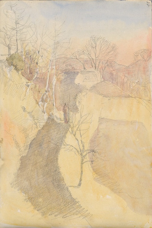 Исследование ландшафта by Ладислав Меднянски, 1880–1890 — digital art print download