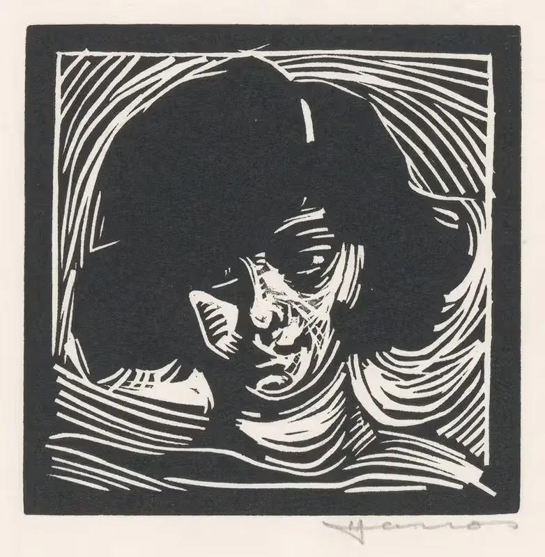 Голова женщины by Анри Йонас, 1888 — digital art print download