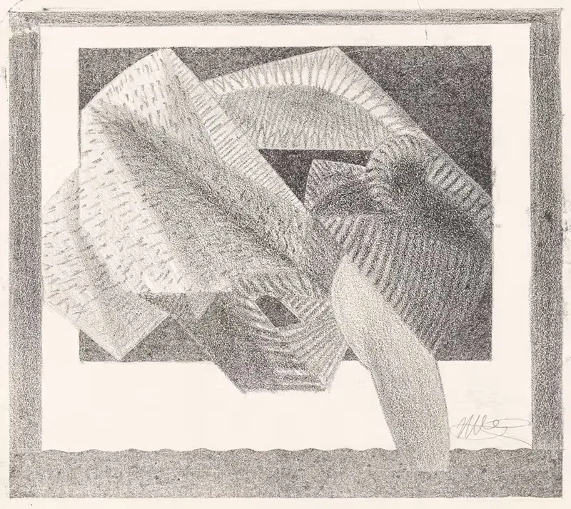 Geabstraheerde vogel by Samuel Jessurun de Mesquita, 1921 — digital art print download