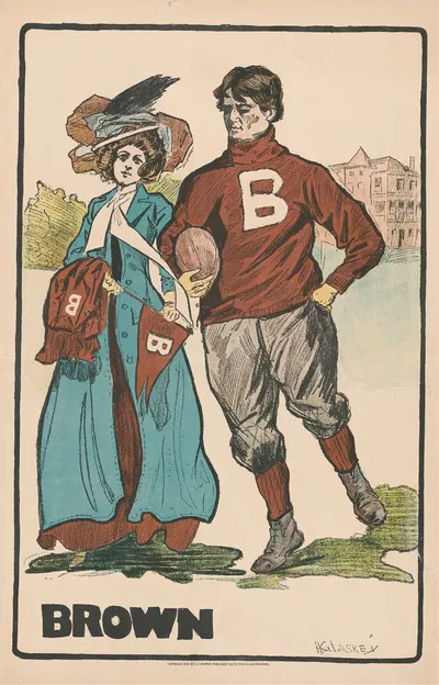 Brown by H. G. Laskey, 1902 — digital art print download