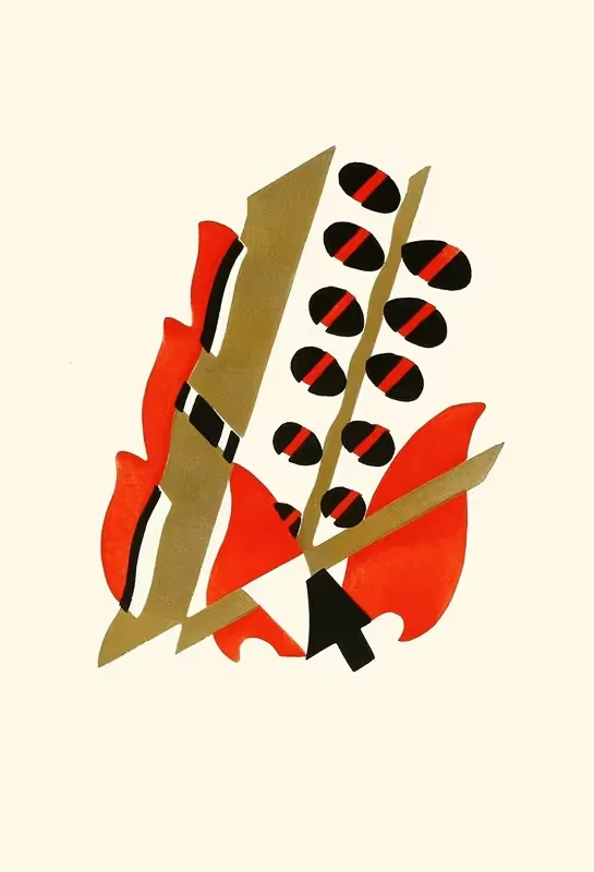 Fleurs, Texte Et Vingt-Six Planches En Couleurs Pl 17 — Serge Gladky