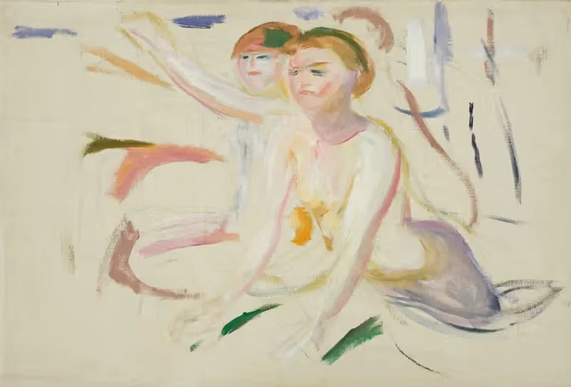 Bathing Women by Edvard Munch, 1917 — digital art print download