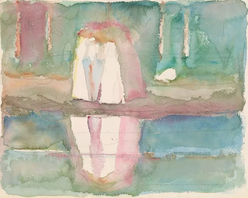 Kvinner på stranden, Åsgårdstrand — Edvard Munch