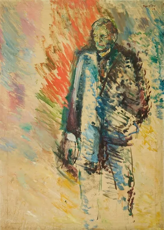 Portrett av dr. Chr. Rimestad — Ludvig Karsten
