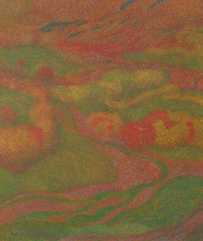 Пейзаж by Адольф Бёхм, 1901 — digital art print download