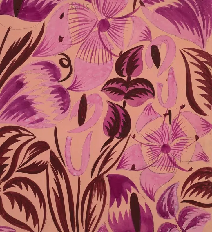 Tropical Flowers by Anonymous — digital art print download