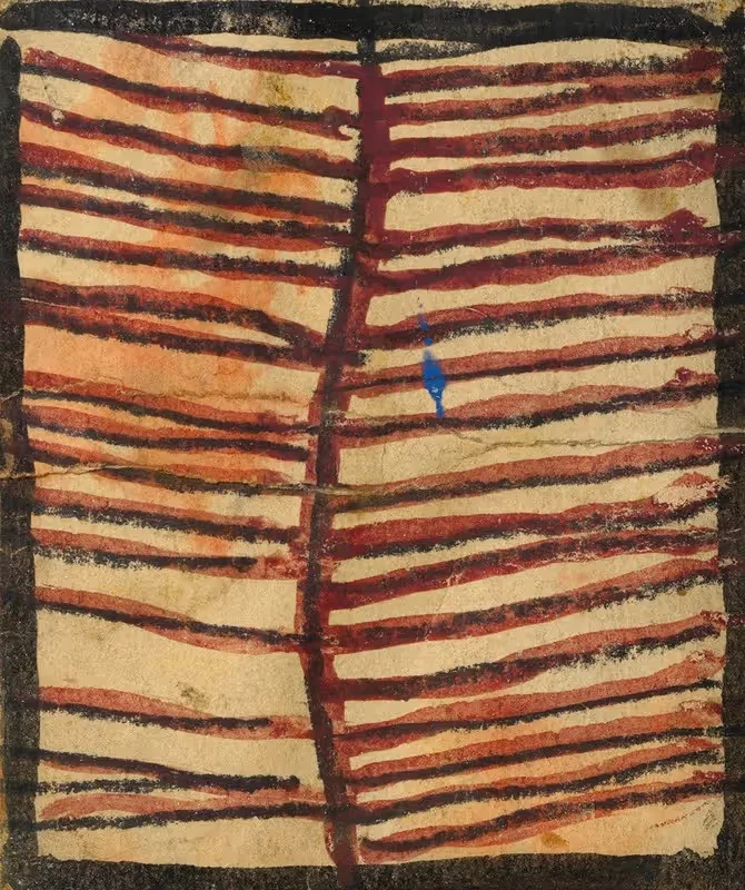 Орнамент с параллельными линиями by Эгон Шиле, 1918 — digital art print download