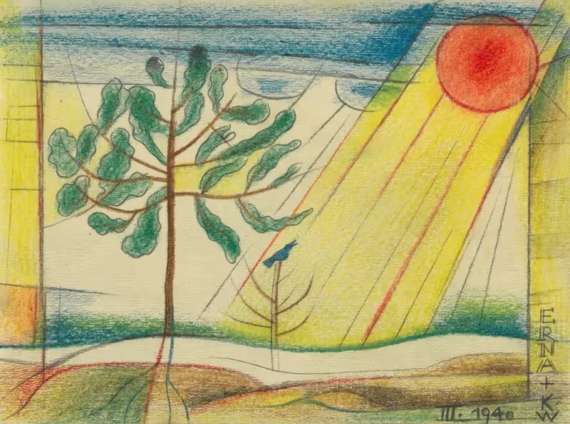 Весна by Карл Винер, 1940 — digital art print download