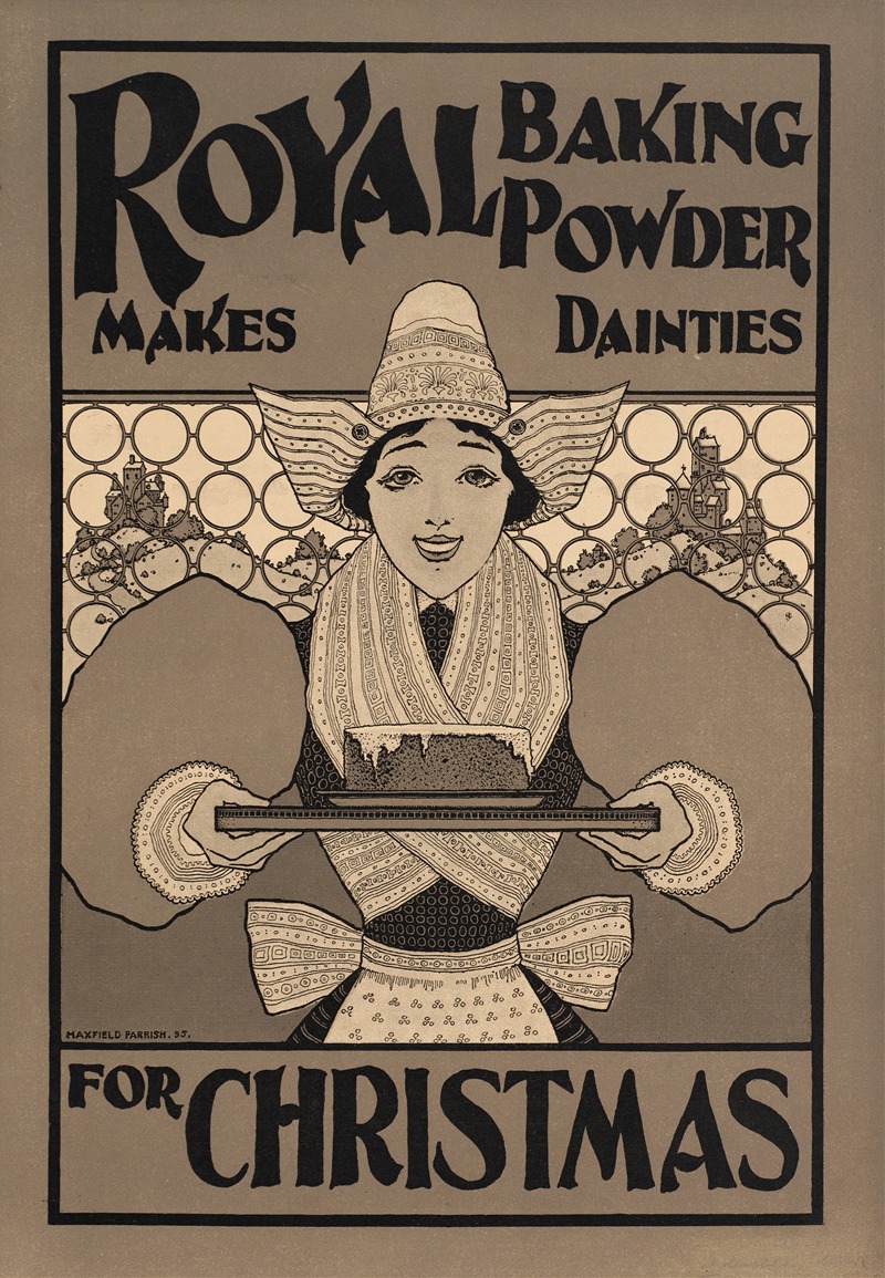 Royal Baking Powder makes dainties for Christmas — Maxfield Parrish