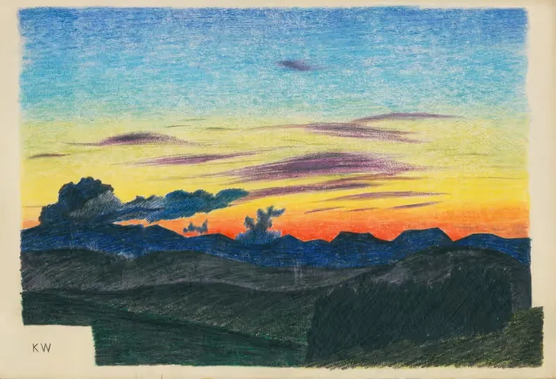 Натурное исследование XLIV by Карл Винер, 1924 — digital art print download
