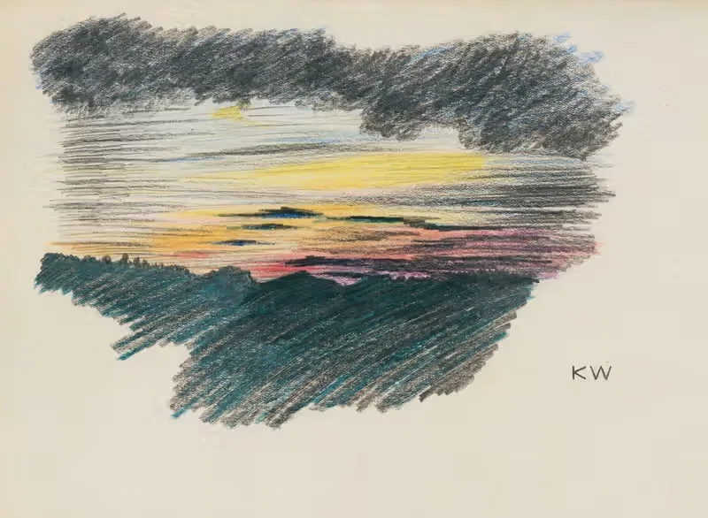 Натурное исследование XLVI by Карл Винер, 1924 — digital art print download