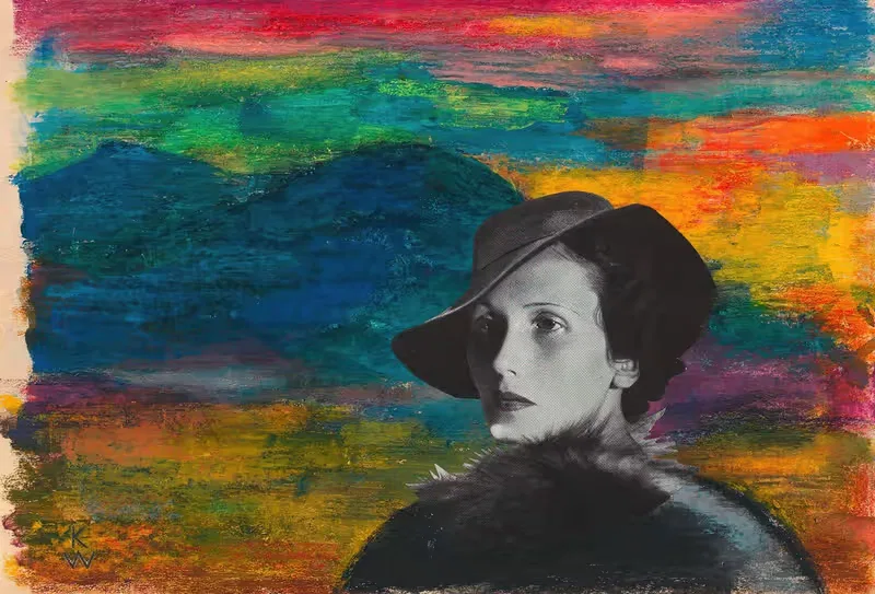 Ohne Titel (Collage) by Karl Wiener — digital art print download