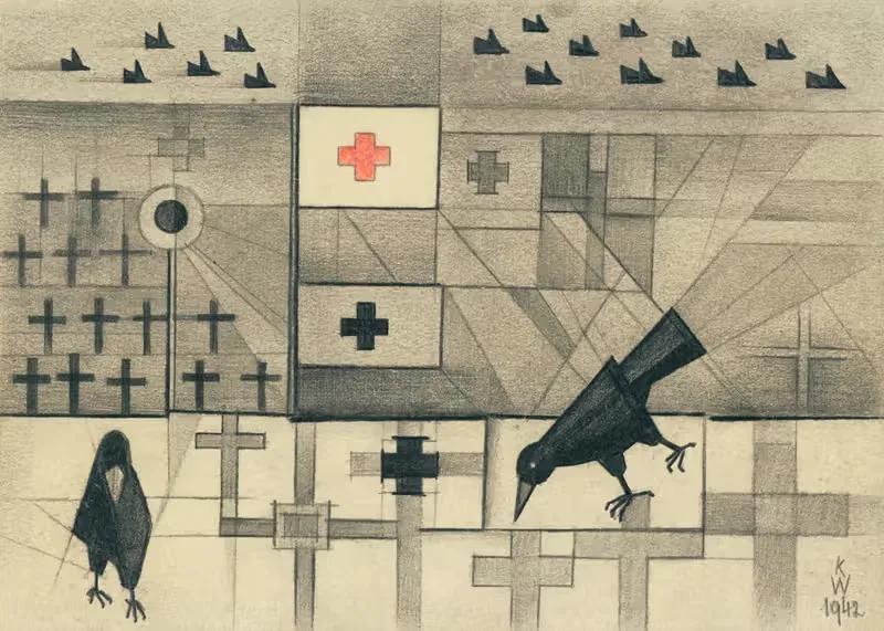 Без названия II by Карл Винер, 1942 — digital art print download