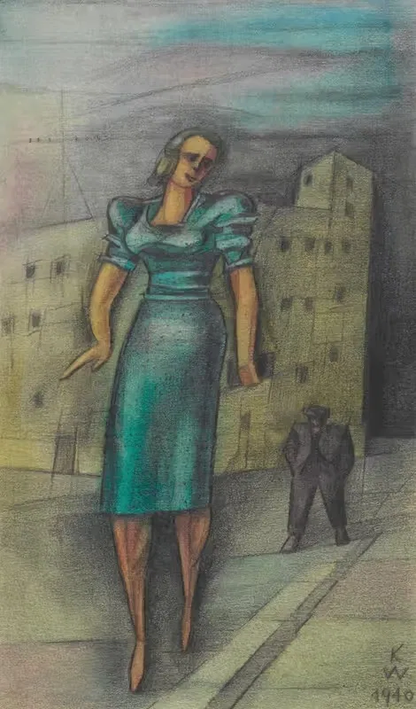 Ohne Titel; aus; 'Die 150 Blätter' VII — Karl Wiener