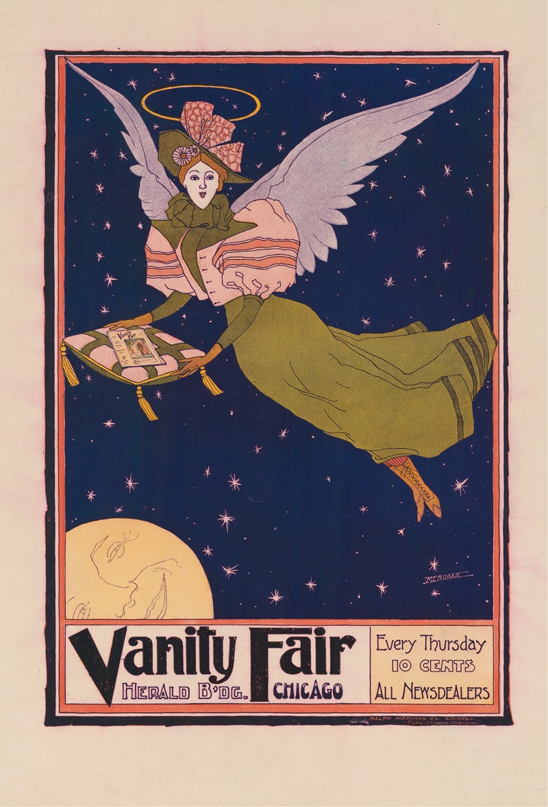 Vanity Fair by Ralph Meriman, 1890 — digital art print download