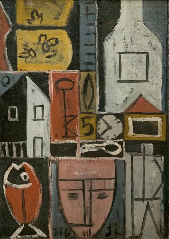 Pintura by Joaquín Torres-García, 1932 — digital art print download