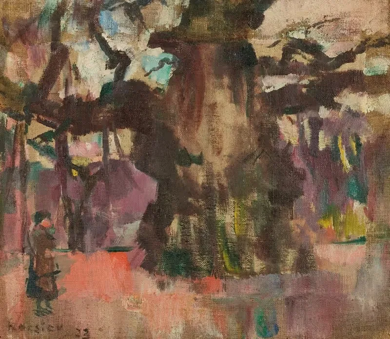 Великий дуб by Людвиг Карстен, 1923 — digital art print download