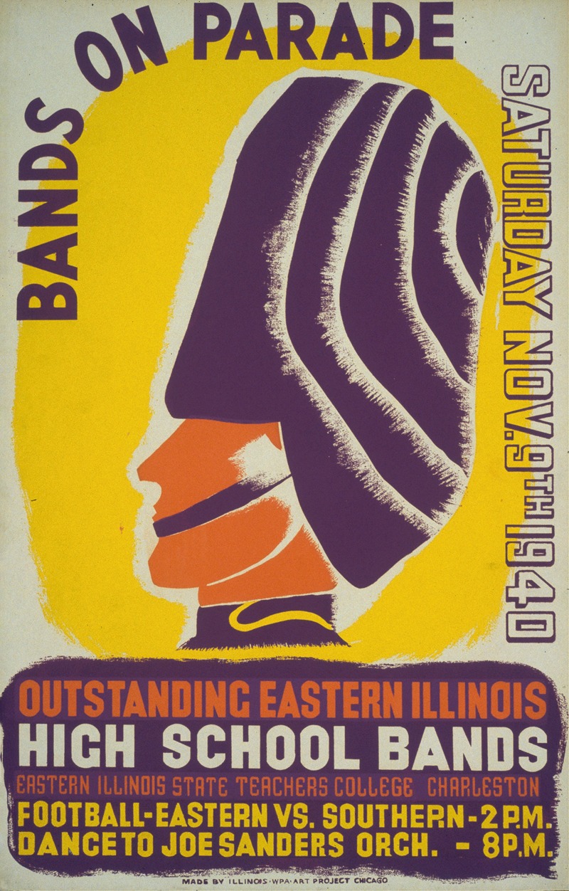 Bands on parade outstanding eastern Illinois high school bands — Anonymous