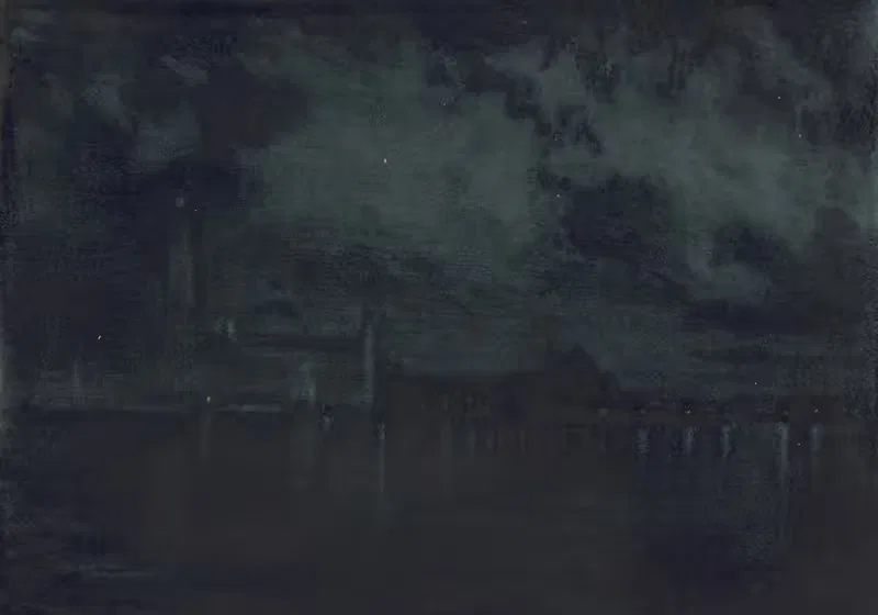 Дворец ночью by Джозеф Пеннел, 1905 — digital art print download