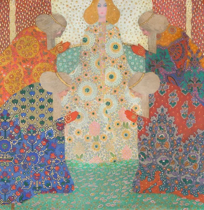 Мадонна и четыре евангелиста by Витторио Зеккин, 1922 — digital art print download
