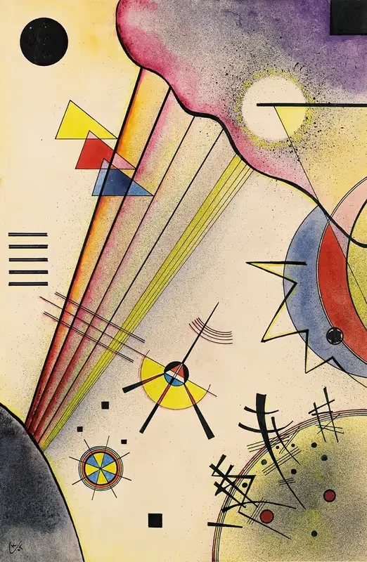 Ясная связь by Василий Кандинский, 1925 — digital art print download