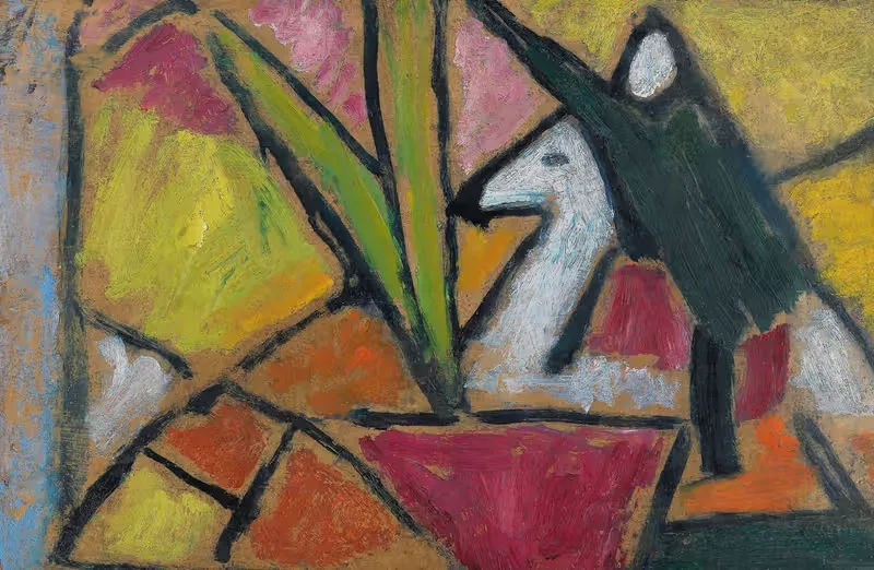 Ohne Titel by Alexej von Jawlensky, 1908 — digital art print download