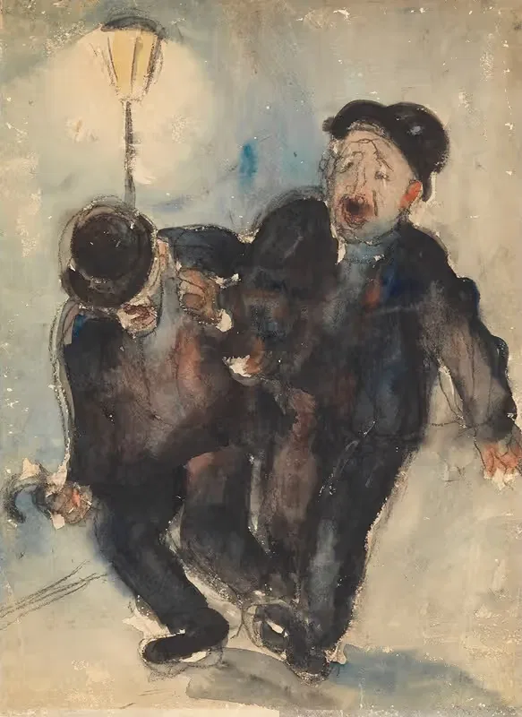 Zwei Brüder by Elfriede Lohse-Wächtler, 1931 — digital art print download