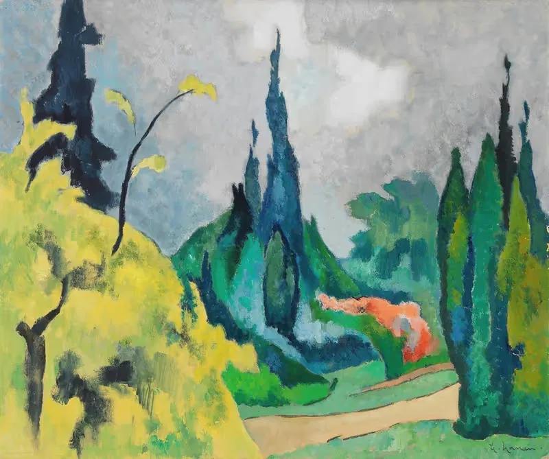 Парк Дилборн by Генрих Науэн, 1925-1930 — digital art print download