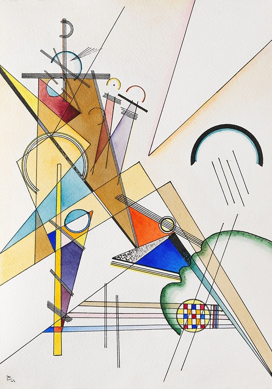 Gewebe by Wassily Kandinsky, 1923 — digital art print download