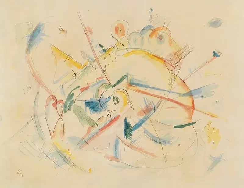 Ohne Titel by Wassily Kandinsky, 1915 — digital art print download