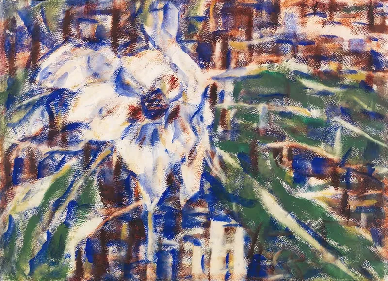 Голубая магнолия by Кристиан Рольфс, 1929 — digital art print download