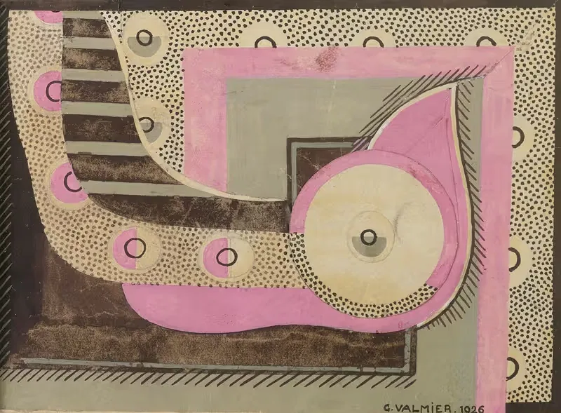 Composition (Étude Pour Un Motifs Décoratif) — Georges Valmier