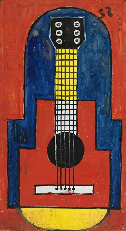 La Guitarra by Joaquín Torres-García, 1935 — digital art print download