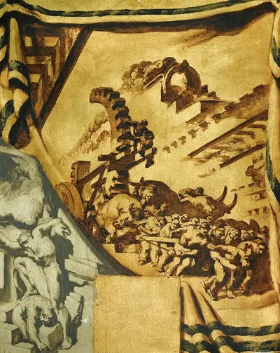 Интеллект, промышленный прогресс, технологический прогресс by Хосе Мария Серт — digital art print download