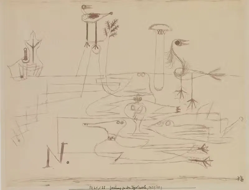 Эскиз для Островов Птиц by Поль Клее, 1921 — digital art print download