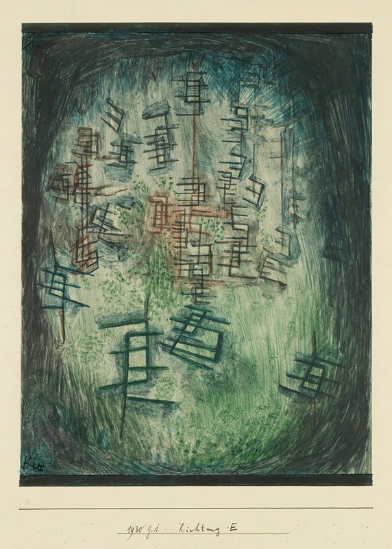 Очищение Е by Поль Клее, 1930 — digital art print download