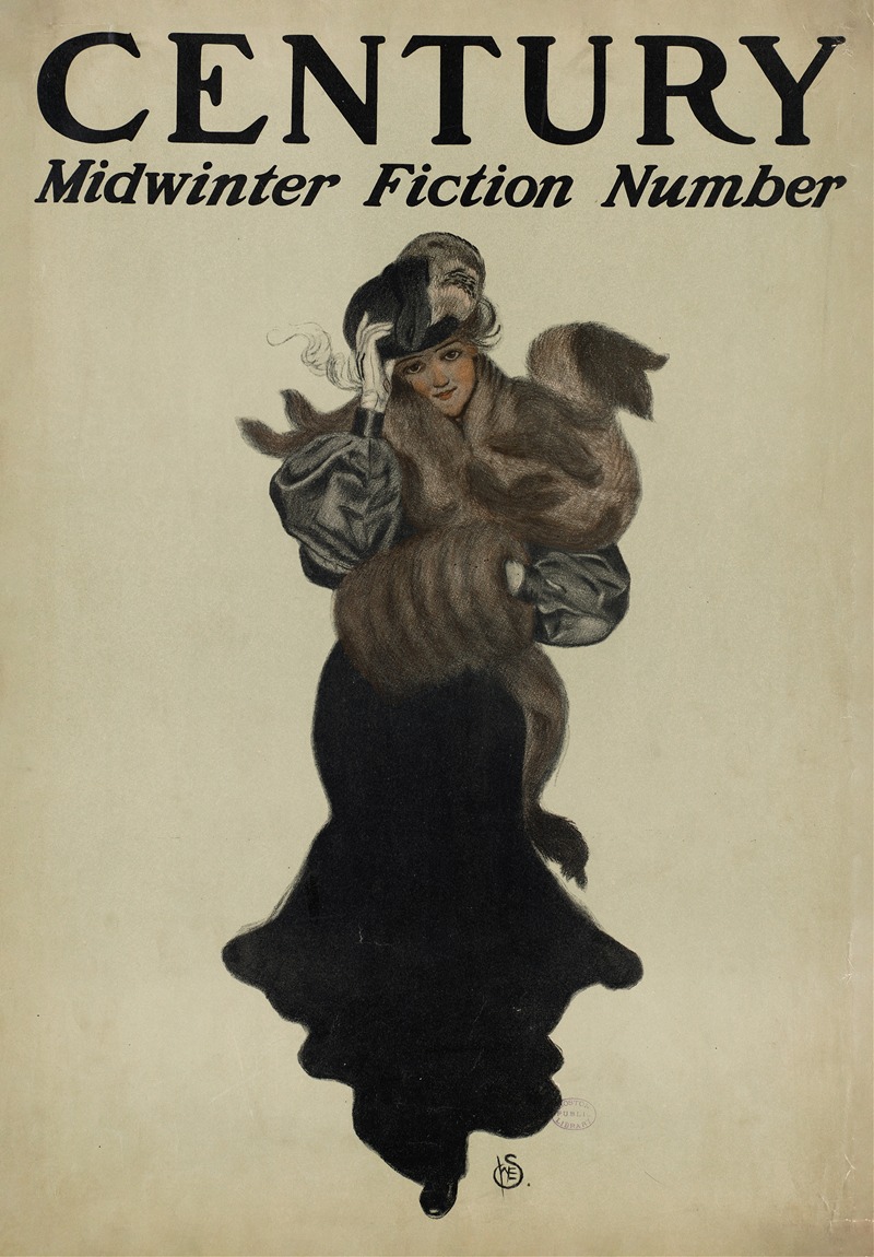 Century midwinter fiction number by WES — digital art print download