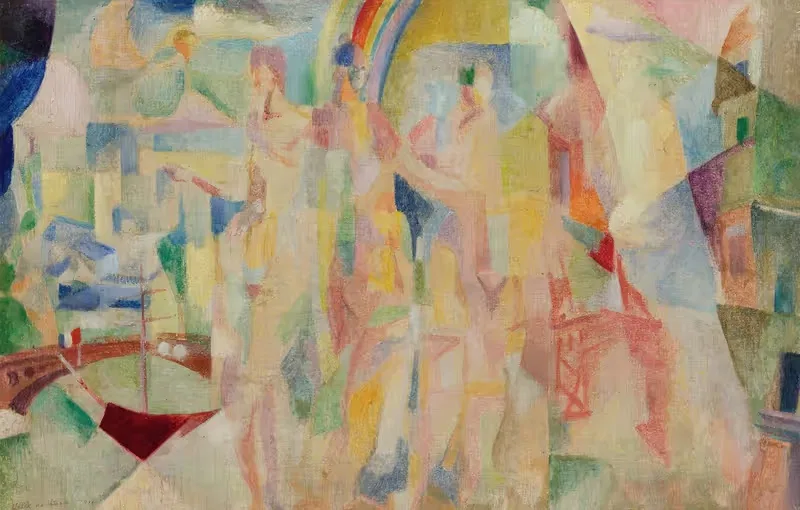 La Ville De Paris, Esquisse — Robert Delaunay