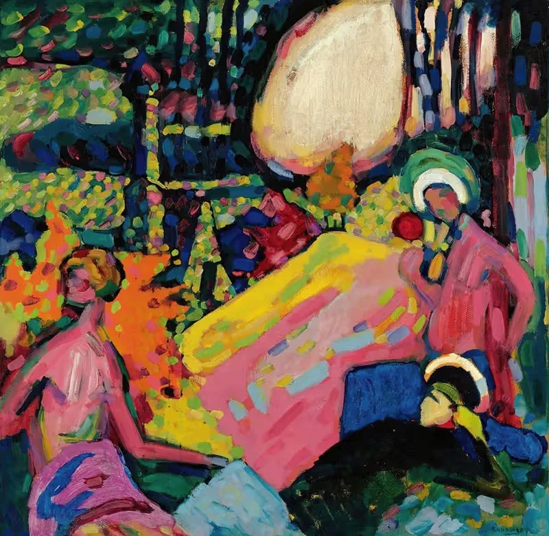 Белый звук by Василий Кандинский, 1908 — digital art print download